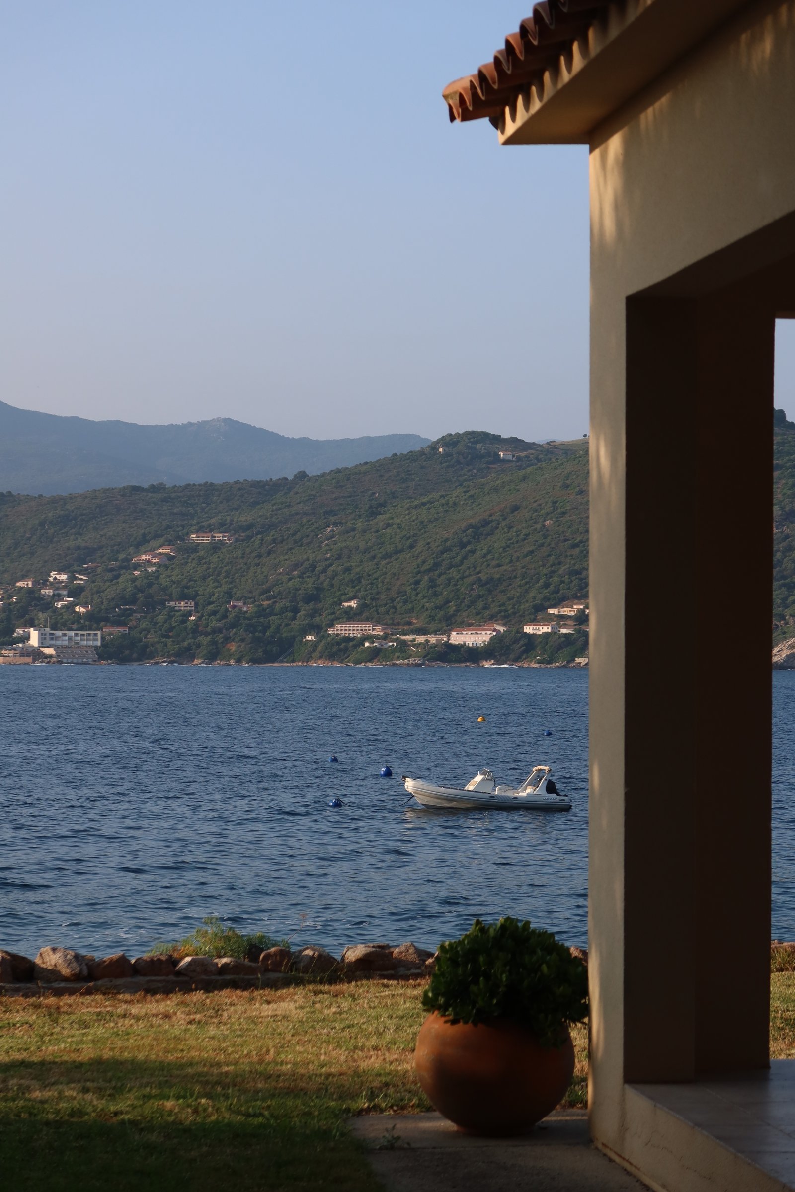 Détente sur la terrasse